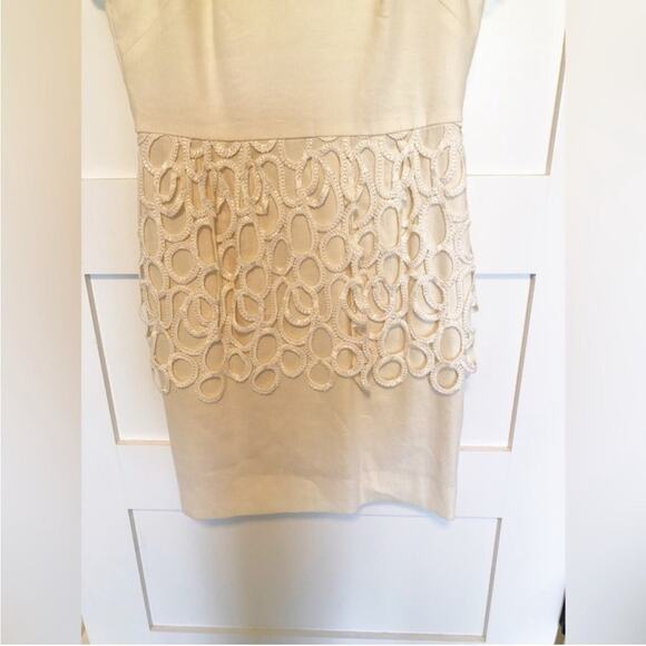 Lela Rose Circle Trim Sheath Dress Kate Middleton Size 6 - Picture 14 of 14